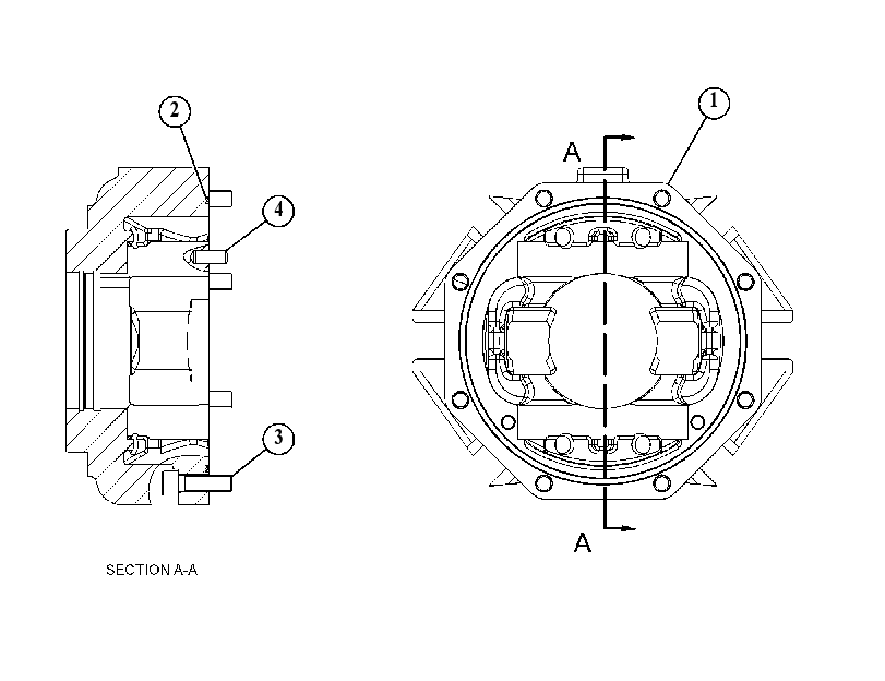 FLANGE GP 4923862 CAT