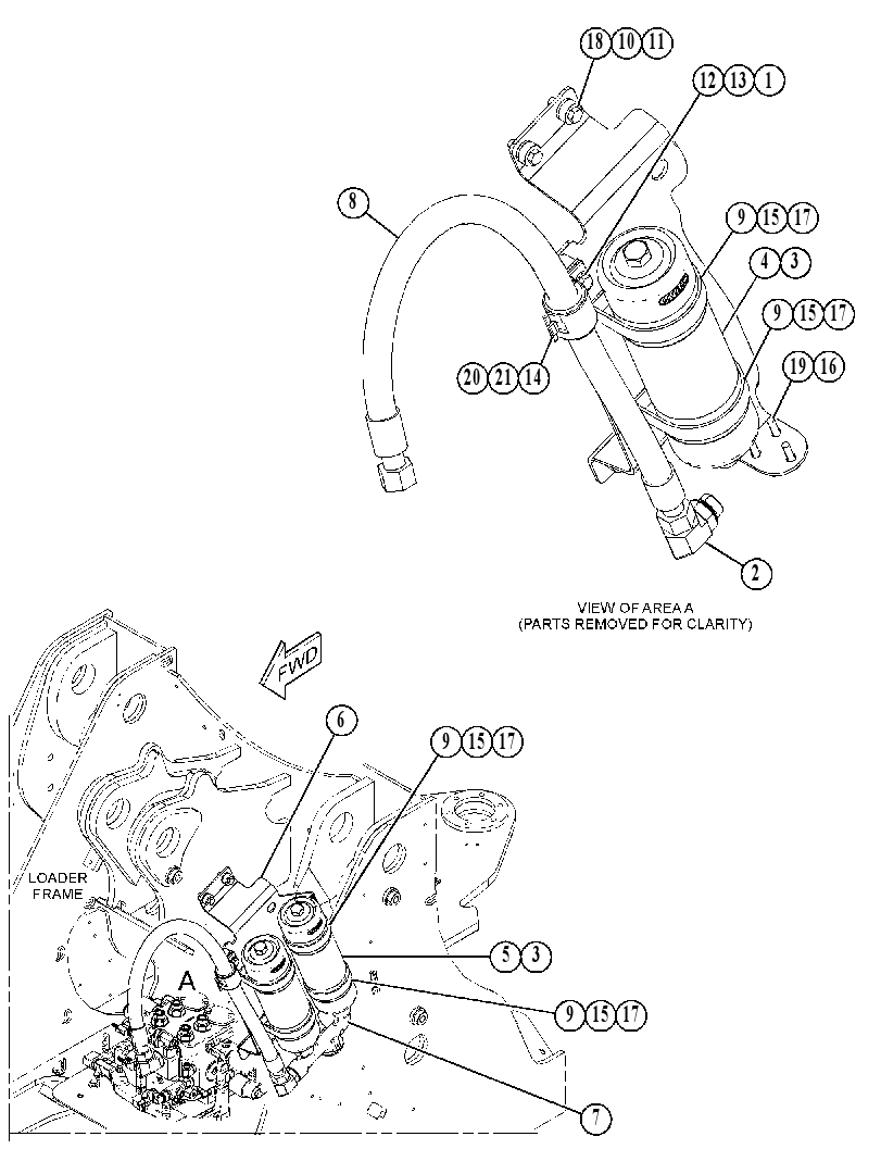 CONTROL & LINES GP-RIDE 5110265 CAT