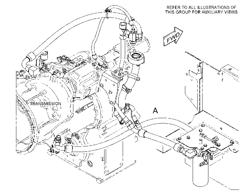 FILTER & LINES GP-TORQUE CONV 4945024 CAT