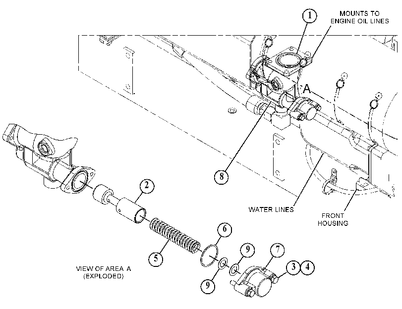VALVE GP-BYPASS 4687926 CAT
