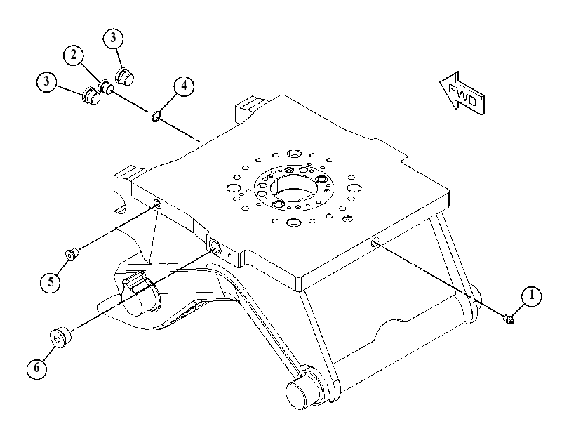 HOUSING GP-COUPLER 5117766 CAT