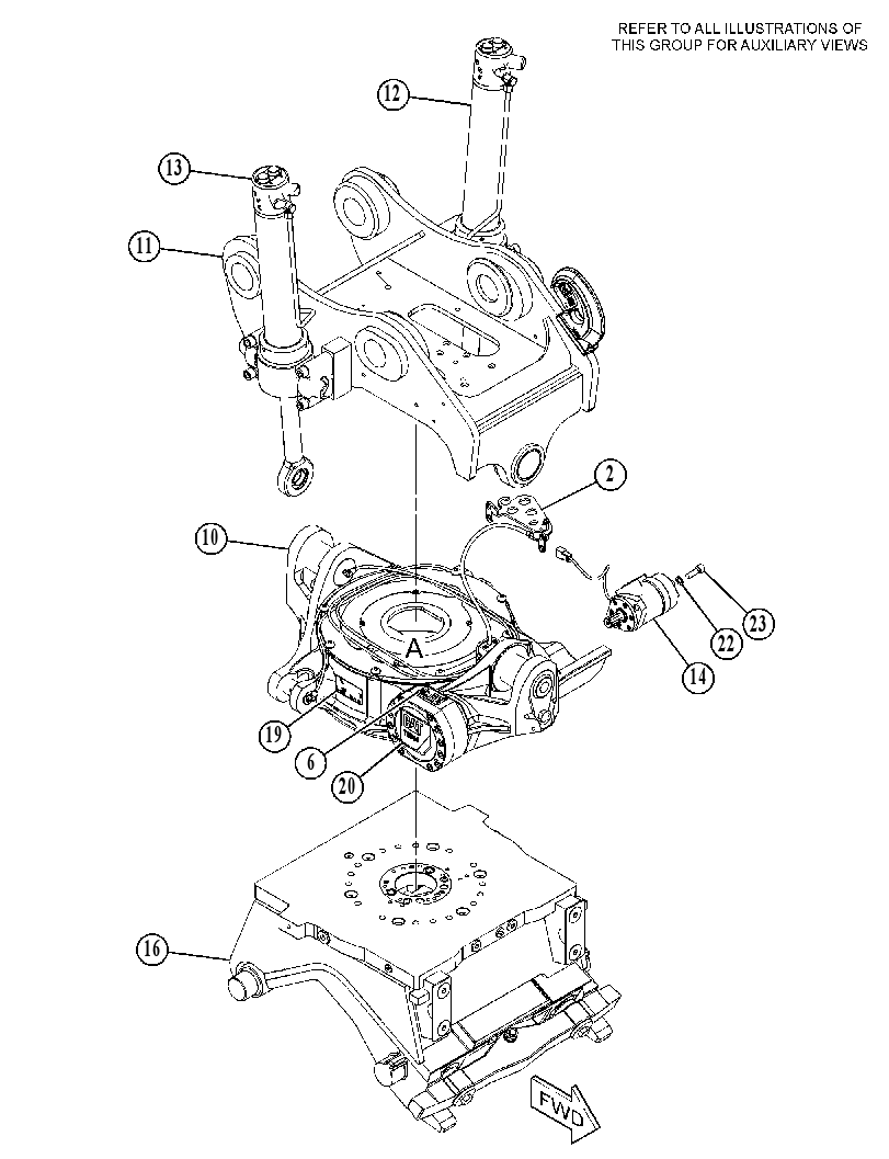 TILT GP-ROTATOR 5166776 CAT