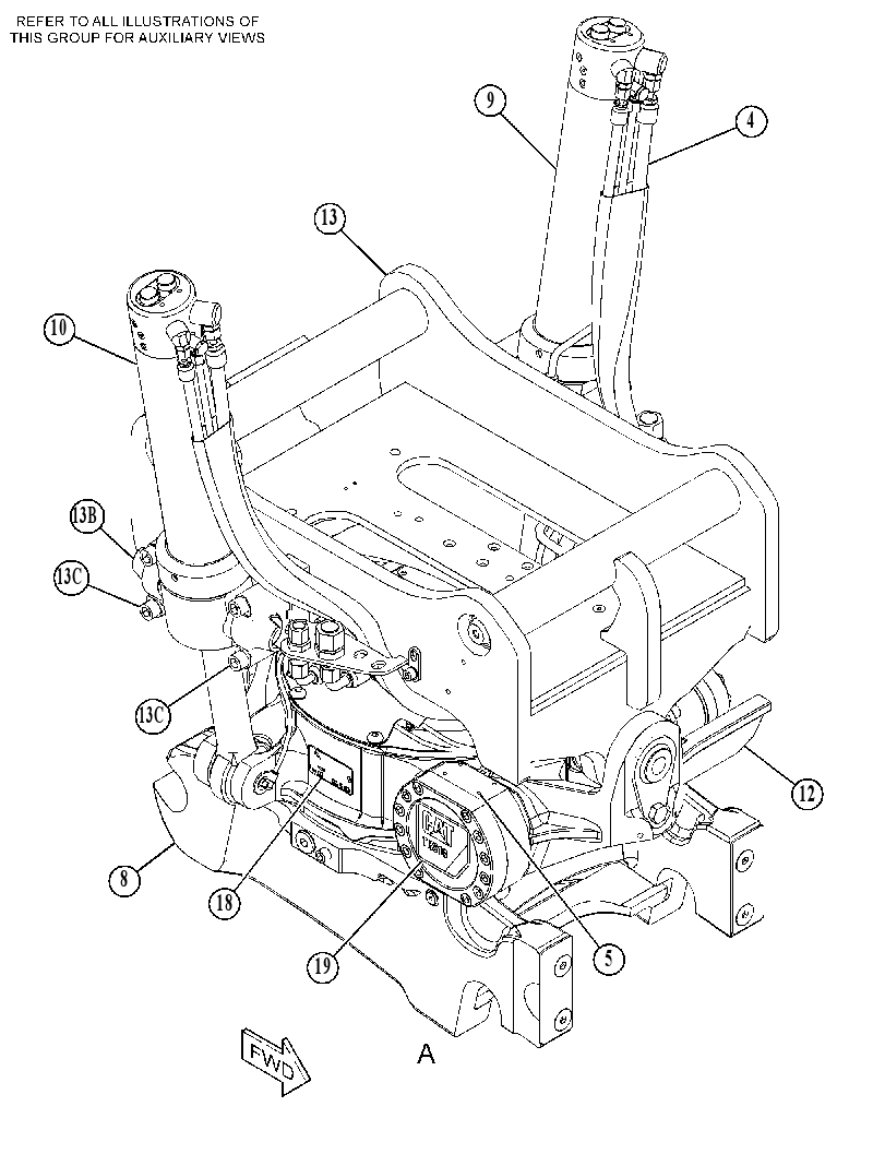 TILT GP-ROTATOR 5166779 CAT