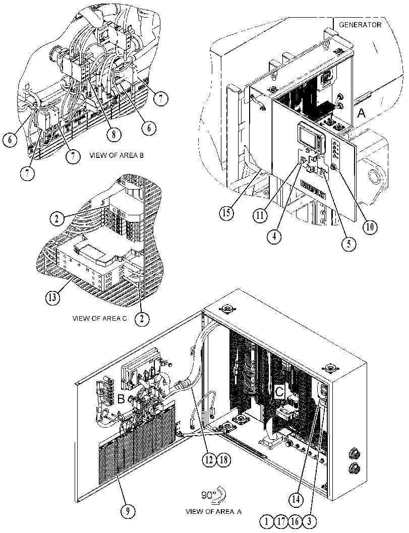 Панель электронная 5022698 CAT