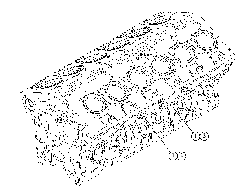 FASTENER GP-CRANKSHAFT COVER 5168081 CAT
