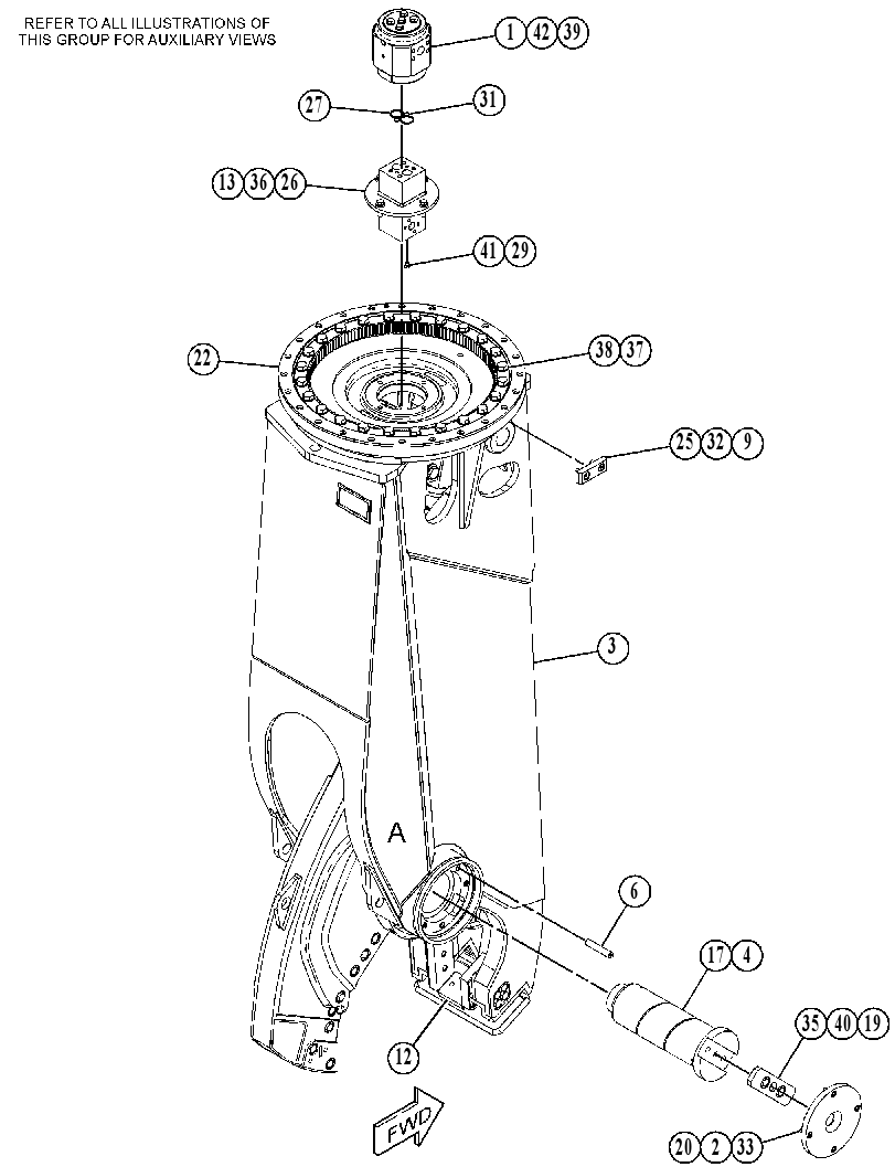 HOUSING GP-SHEAR 4482631 CAT