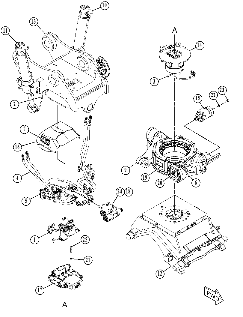 TILT GP-ROTATOR 5166767 CAT