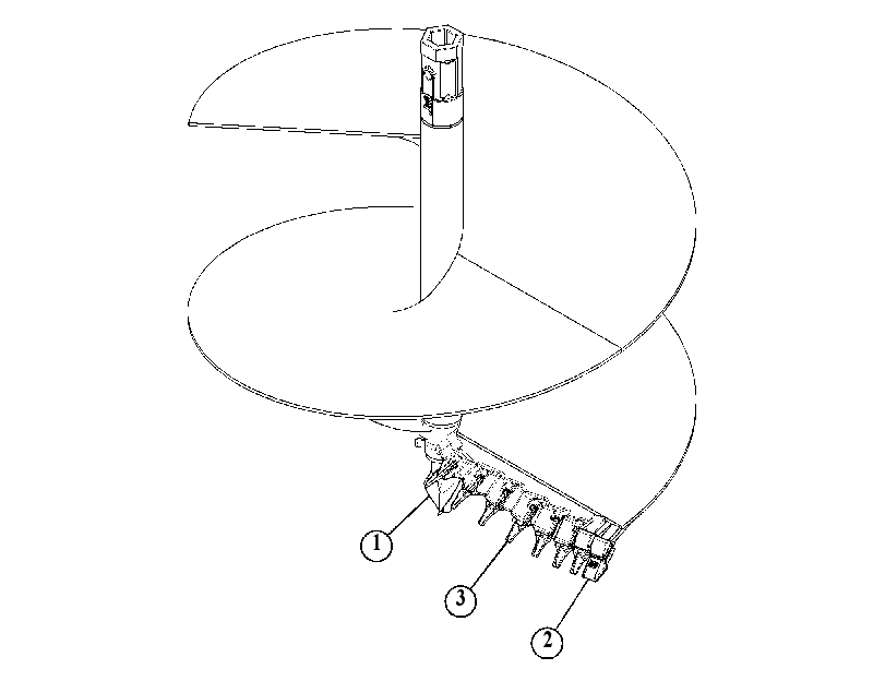BIT GP-AUGER 3720268 CAT