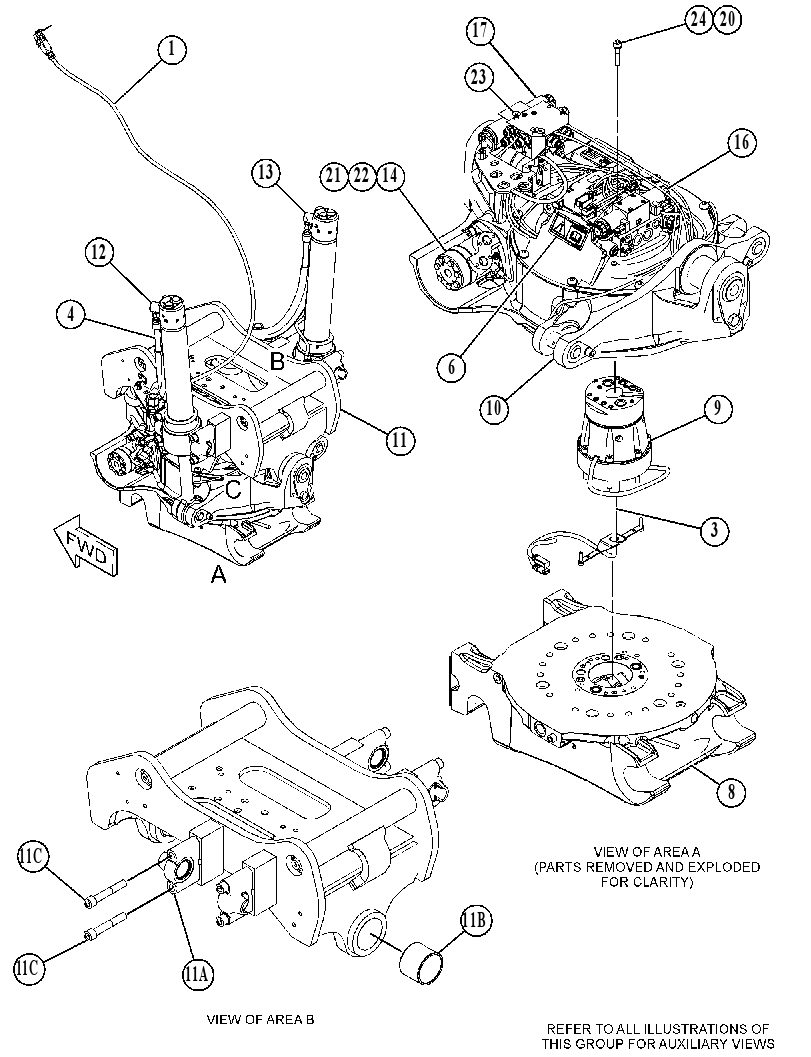 TILT GP-ROTATOR 5166769 CAT