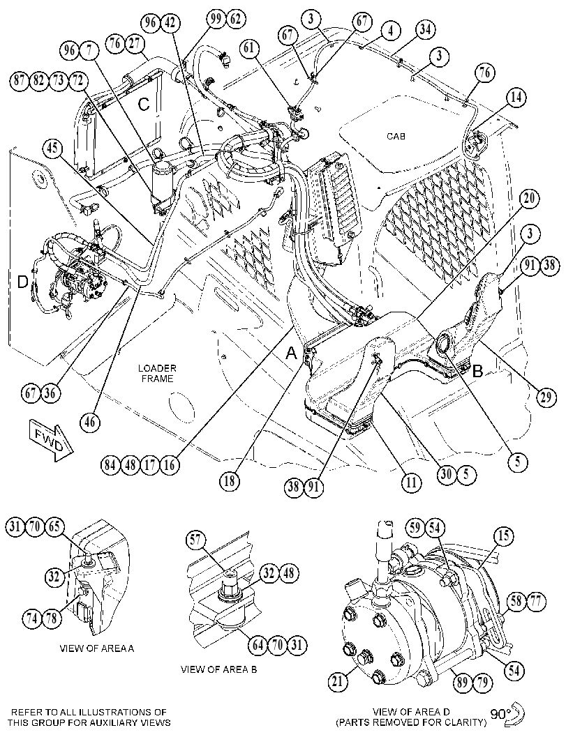 KIT-AIR COND & HEATER INSTL 4223311 CAT