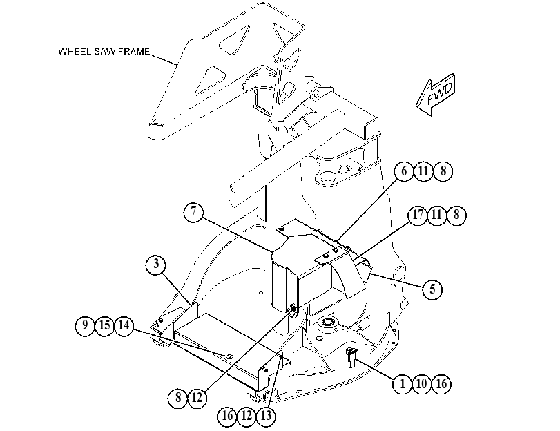 COVER GP-FRAME 4779964 CAT