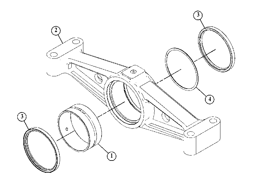 TRUNNION GP-AXLE 4772296 CAT
