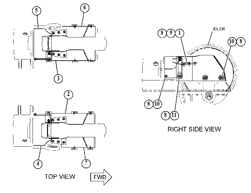 GUARD GP-IDLER 3243613 CAT