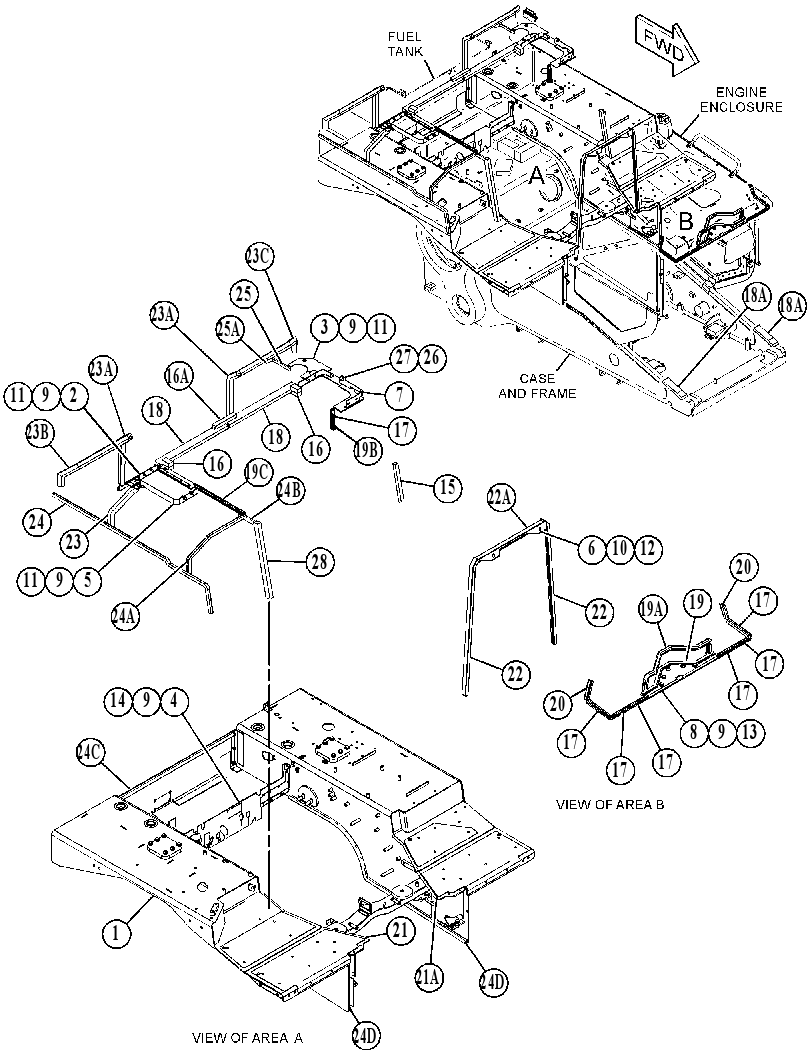 SEAL GP-ENCLOSURE 3941685 CAT
