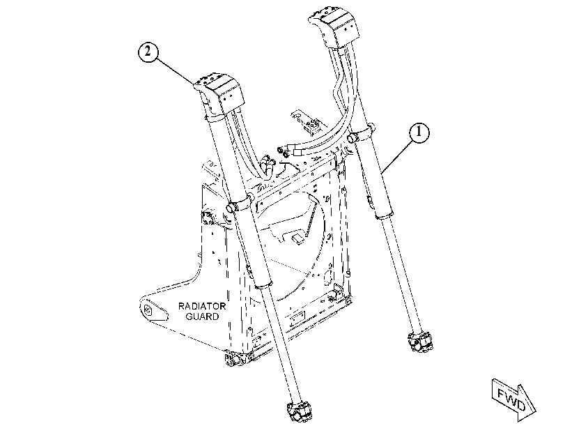 CYLINDER & LINES GP-LIFT 4754773 CAT