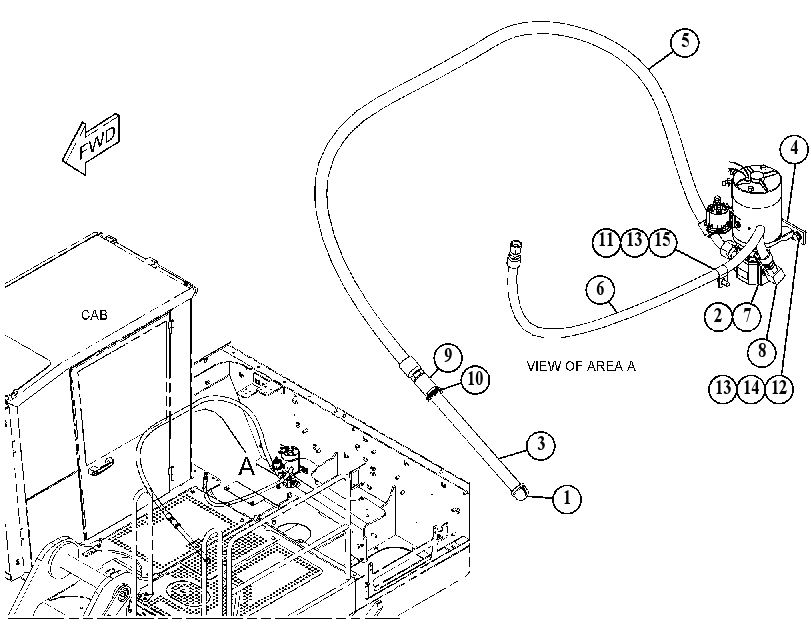 FILLER GP-HYDRAULIC OIL 4693424 CAT