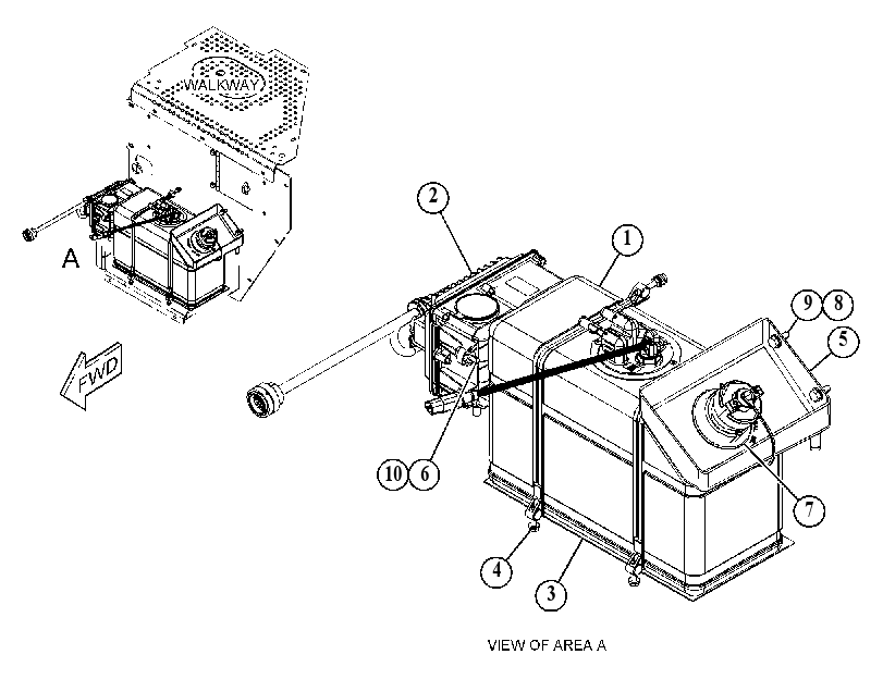 PUMP & TANK GP-DEF 4597841 CAT