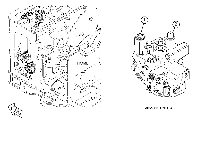 VALVE GP-ACCUMULATOR CHARGING 4861155 CAT