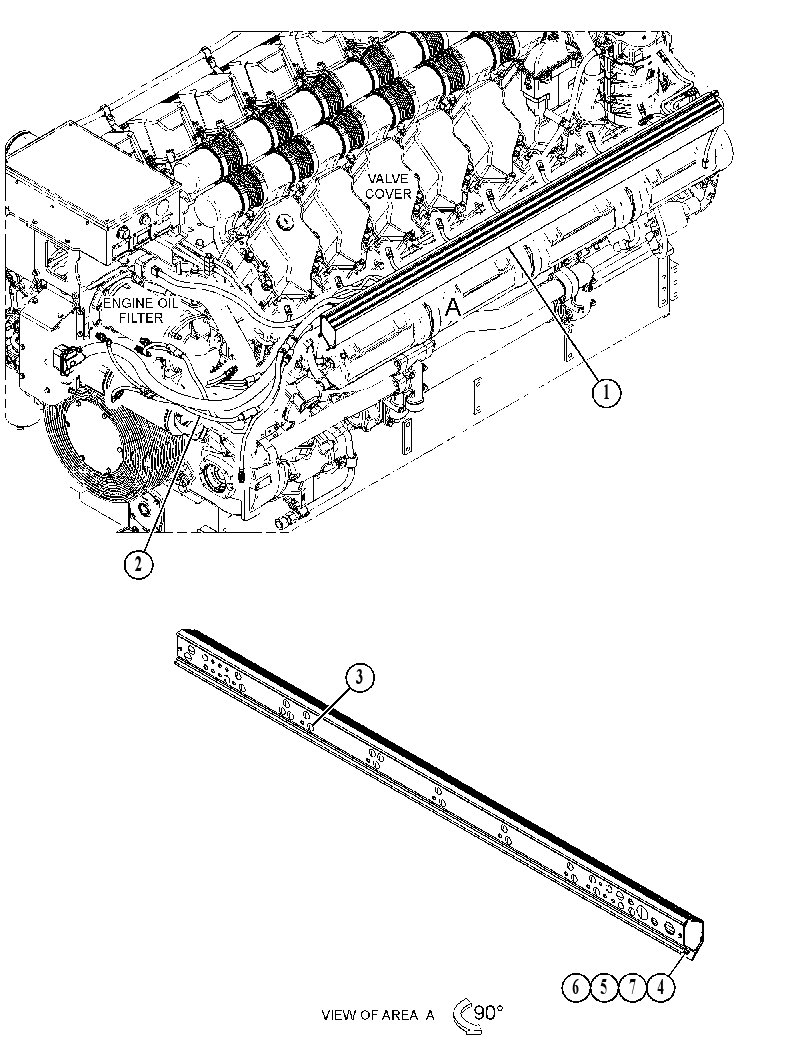 HARNESS GP-ENGINE 4927063 CAT