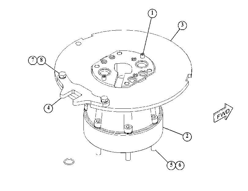SWIVEL & MOUNTING GP 5127277 CAT
