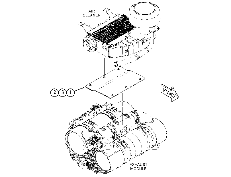 SHIELD GP-AIR CLEANER 4673407 CAT