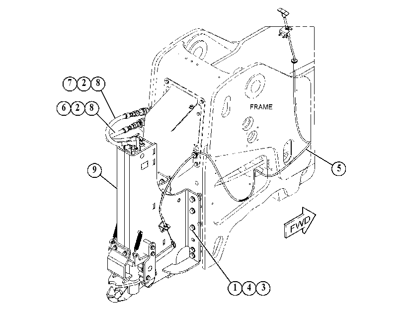 HITCH GP 4854153 CAT