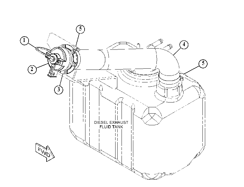 FILLER GP-DIESEL EXHAUST FLUID 4563946 CAT