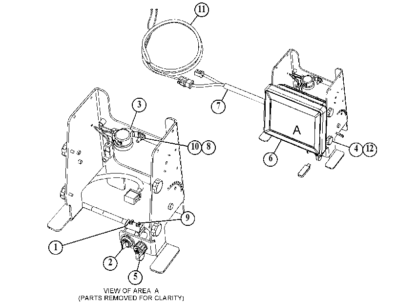 MOUNTING GP-DISPLAY 4852756 CAT