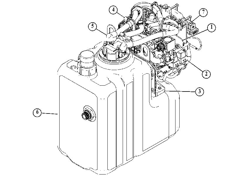 MODULE GP-DIESEL EXHAUST FLUID 5043135 CAT