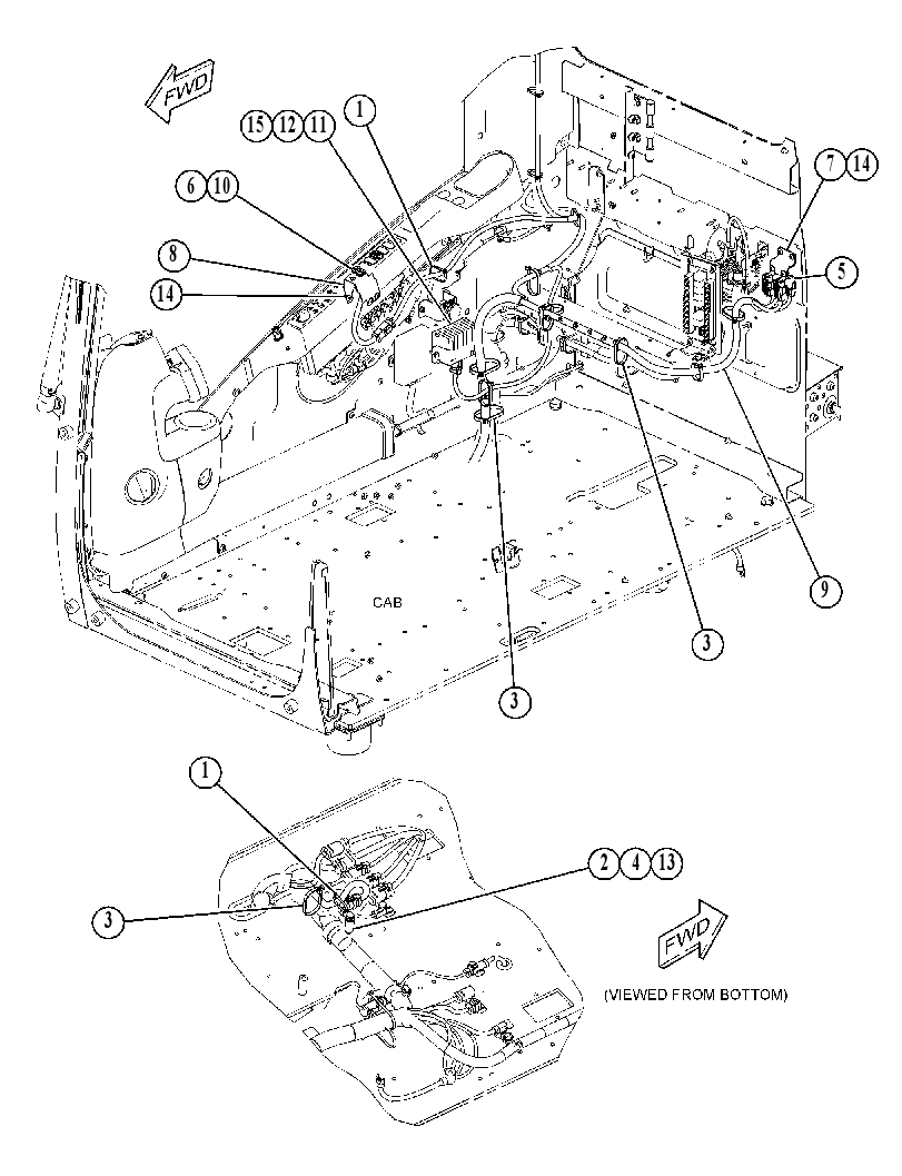 WIRING GP-RADIO 4330718 CAT