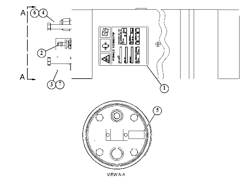 ACCUMULATOR GP-SWING 4741075 CAT