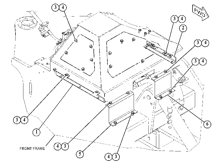 MOUNTING GP-CONTROL VALVE 4675136 CAT