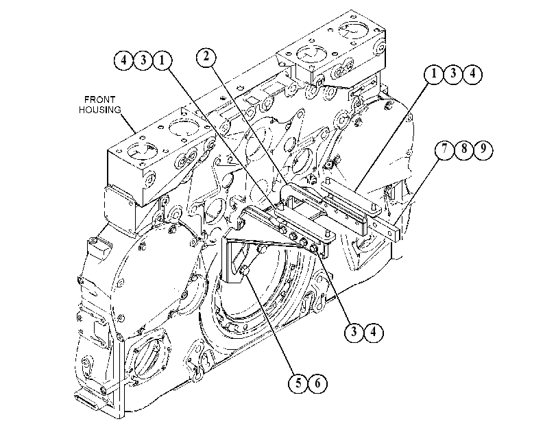 SUPPORT GP-FILTER 5034058 CAT