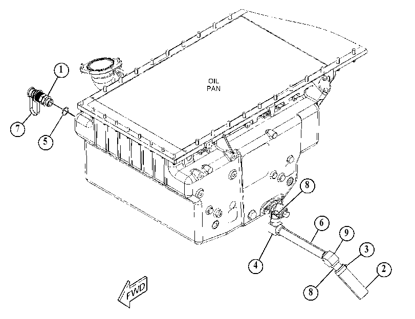 EXTENSION GP-DRAIN 3964059 CAT
