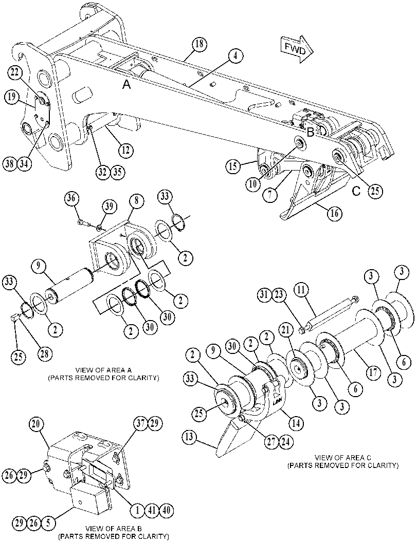 Подъёмный рычаг 3306771 CAT