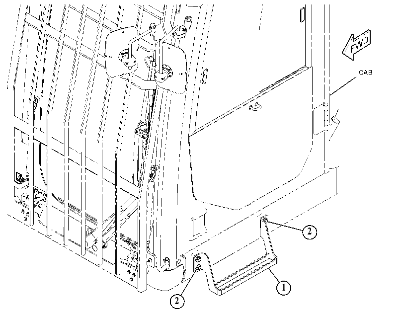 Ступень 5155644 CAT