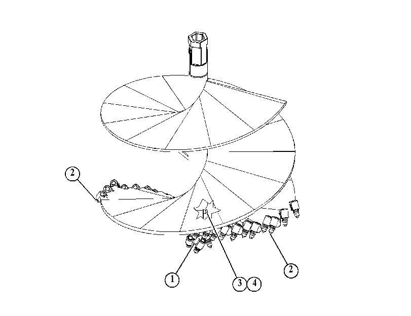 BIT GP-AUGER 3720278 CAT