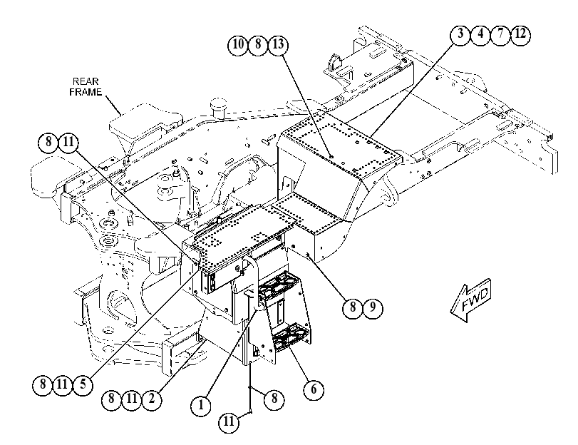LADDER & WALKWAY GP 4852574 CAT