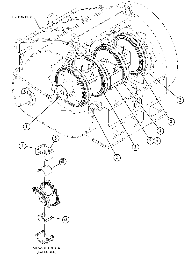 CRANKSHAFT GP-PUMP 4349863 CAT