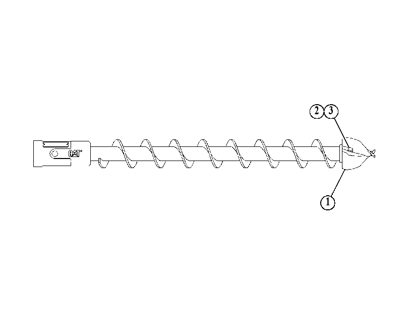 BIT GP-AUGER 3667751 CAT