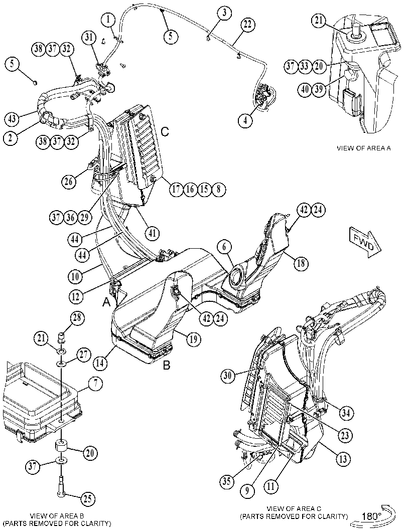 KIT-CAB HEATER & MOUNTING 5095545 CAT