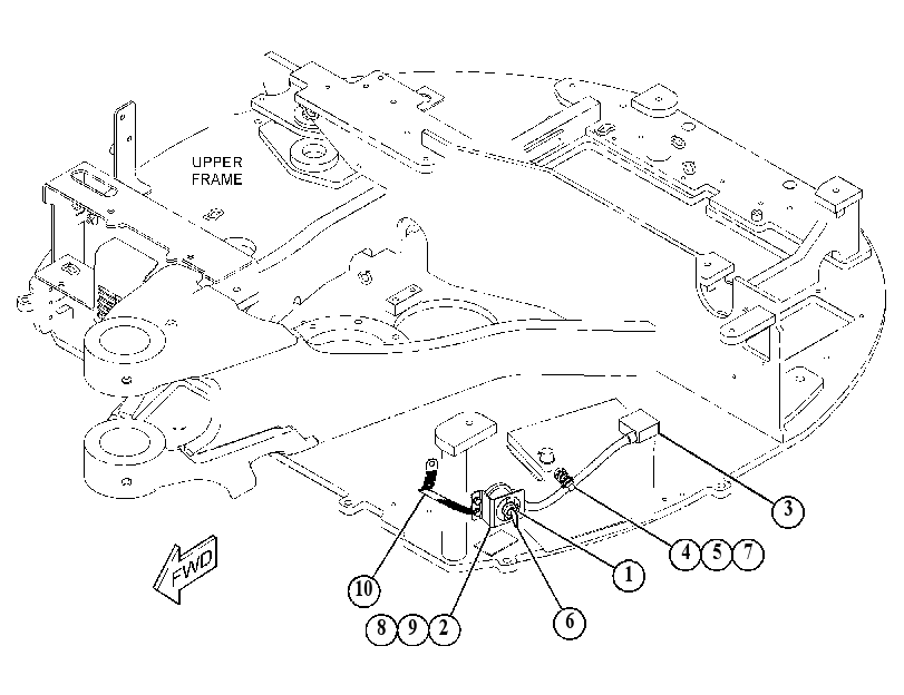 CABLE GP-GROUND 5000844 CAT