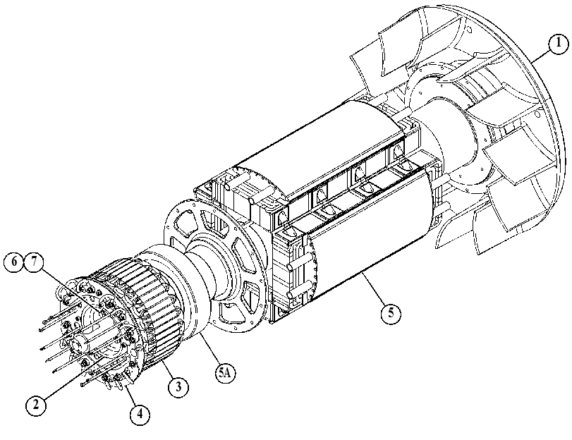 Ротор генератора 4801622 CAT