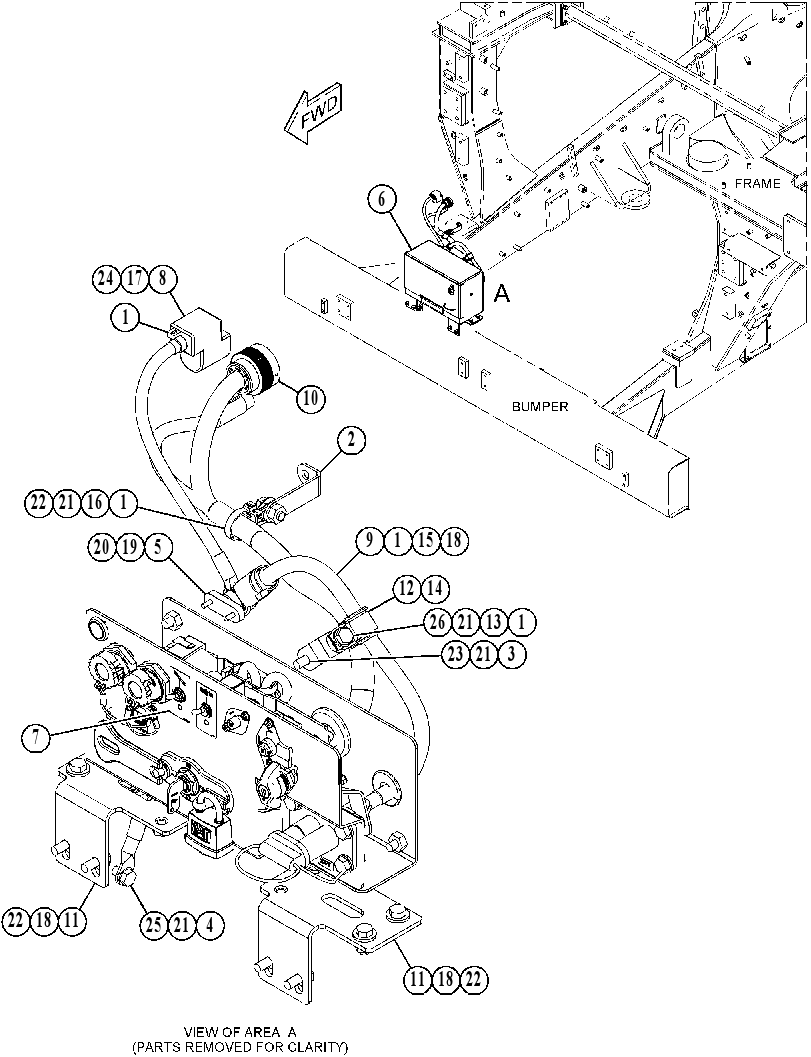 WIRING GP-SERVICE CENTER 4567545 CAT