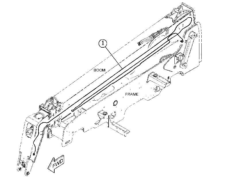 WIRING GP-BOOM 4812639 CAT