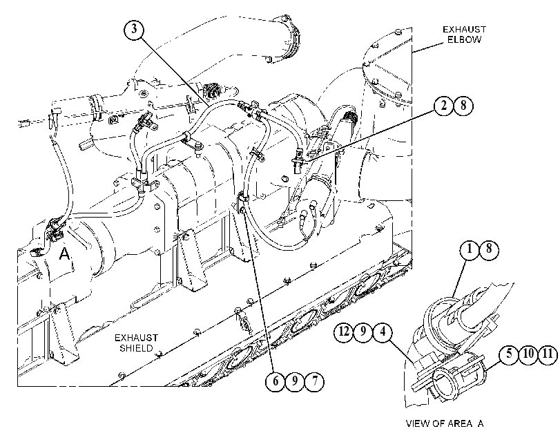 WIRING GP-AIR SHUTOFF 5008027 CAT