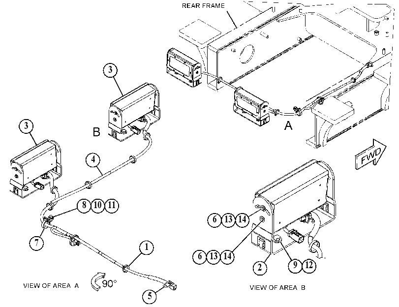 WIRING GP-OBJECT DETECTION 5075711 CAT