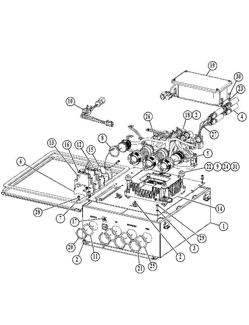 ENCLOSURE GP-ELECTRICAL 4947766 CAT