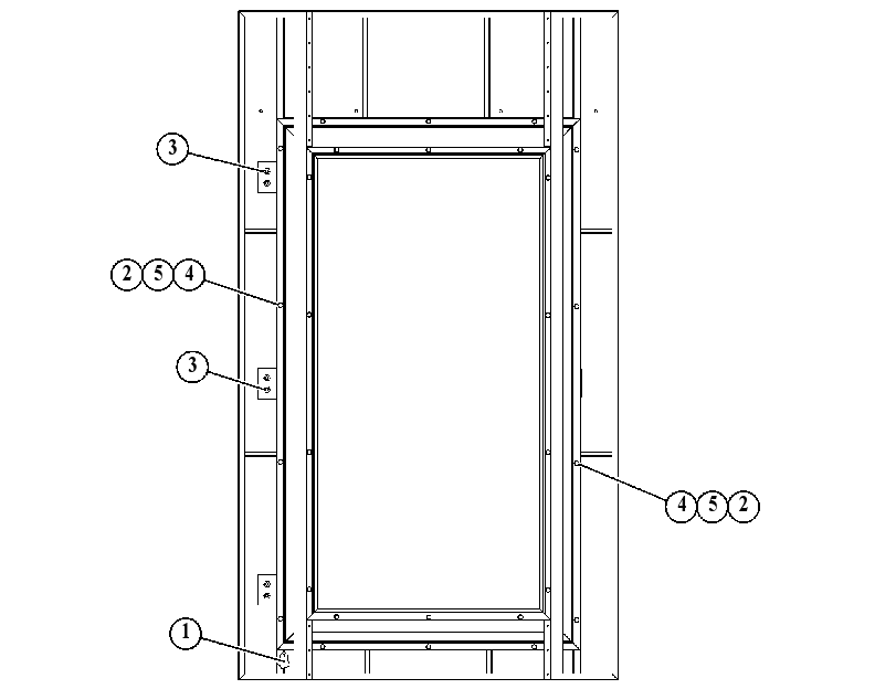 FRAME GP-DOOR 4820327 CAT