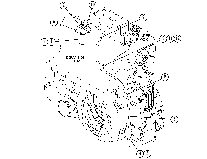 CAP GP-COOLANT FILLER 5209959 CAT
